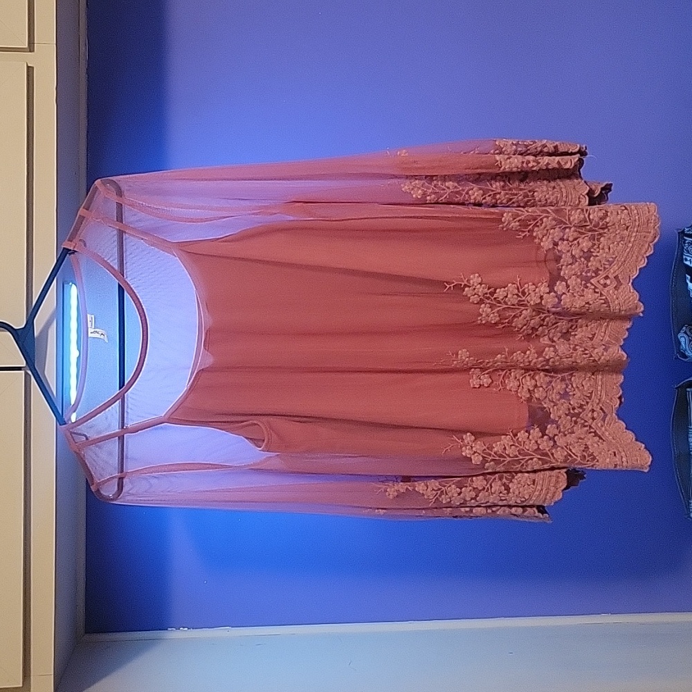 Pink medium dress shirt